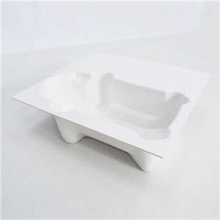 Custom Packaging Inner Tray For Product Bagasse Disposable Tray HLD-P011