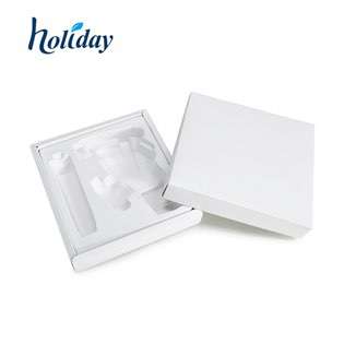 Eco-friendly Molded Color Pulp Tray Sugarcane Bagasse Electronics Tray Packaging HLD-P010