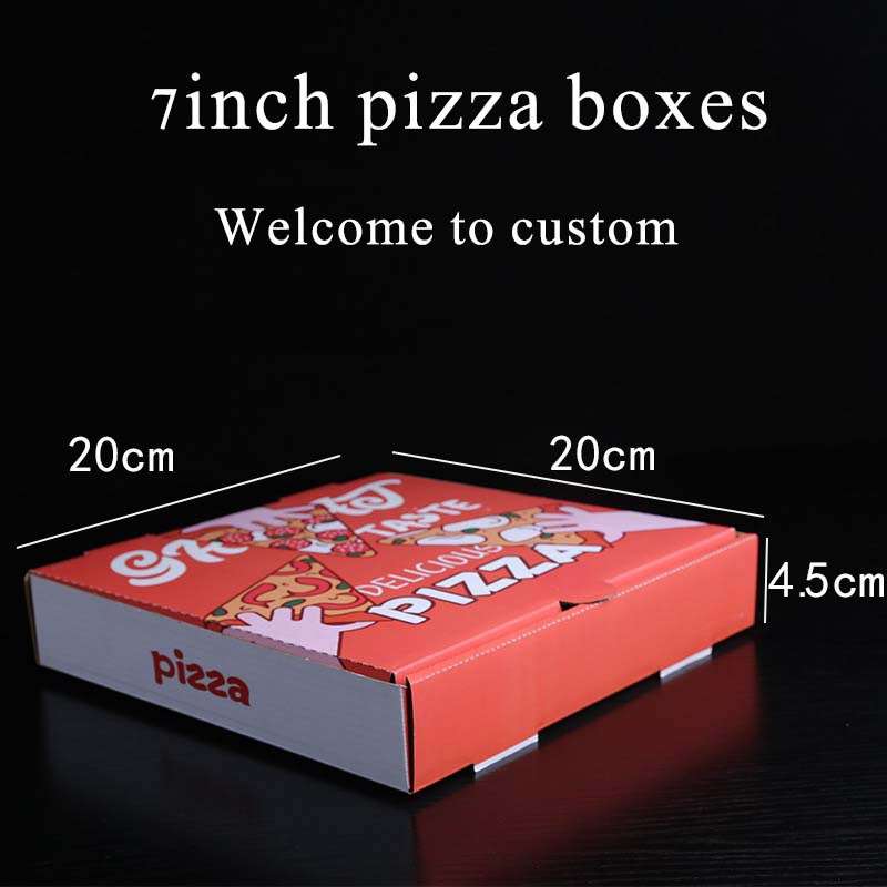 4.Pizza box with cartoon design