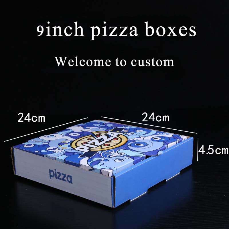 5.Pizza box with cartoon design