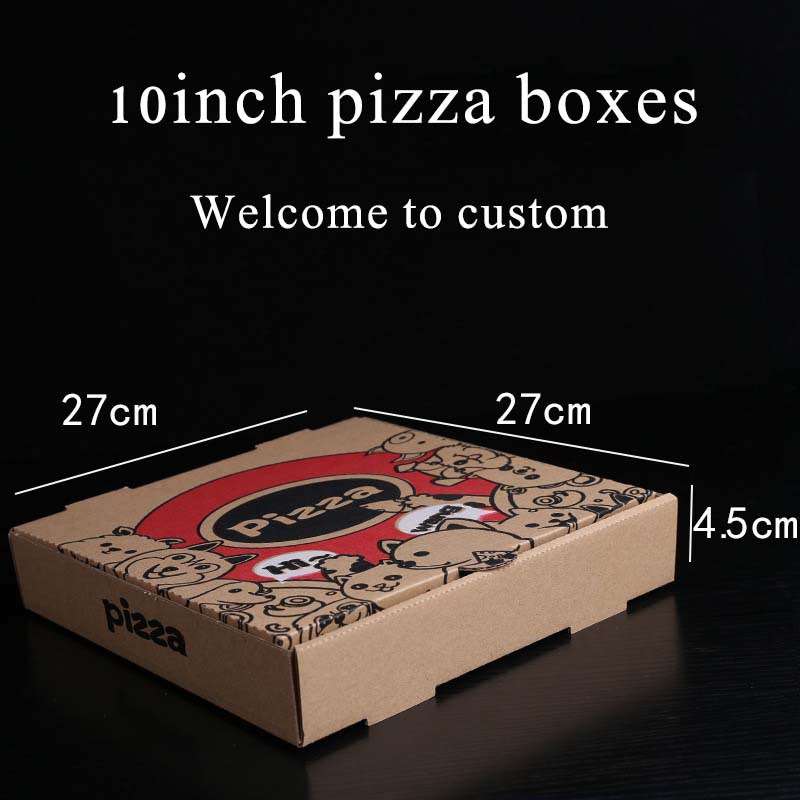 6.Pizza box with cartoon design