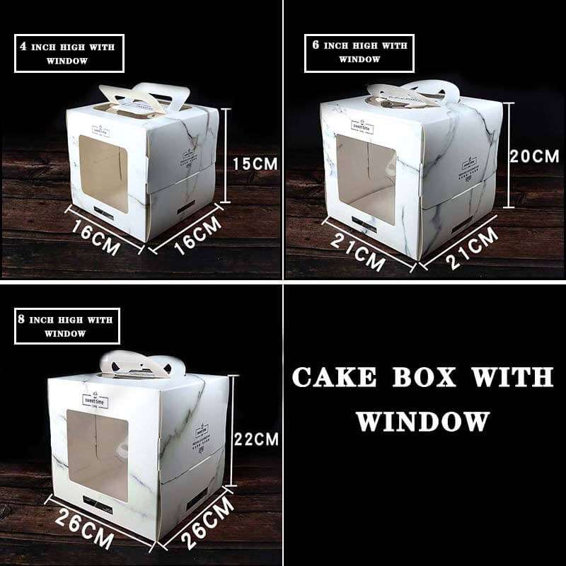 3.Marble cake box