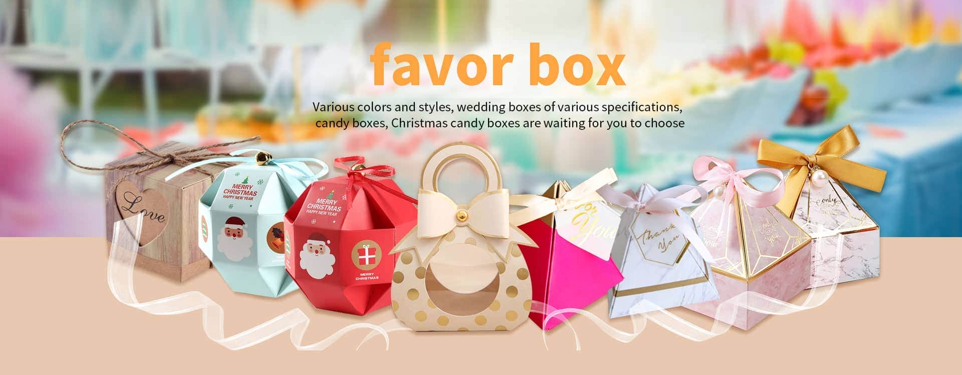 Wholesale Favor Box