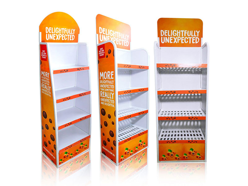 New material PP extrusion display stand helps your sales doubled