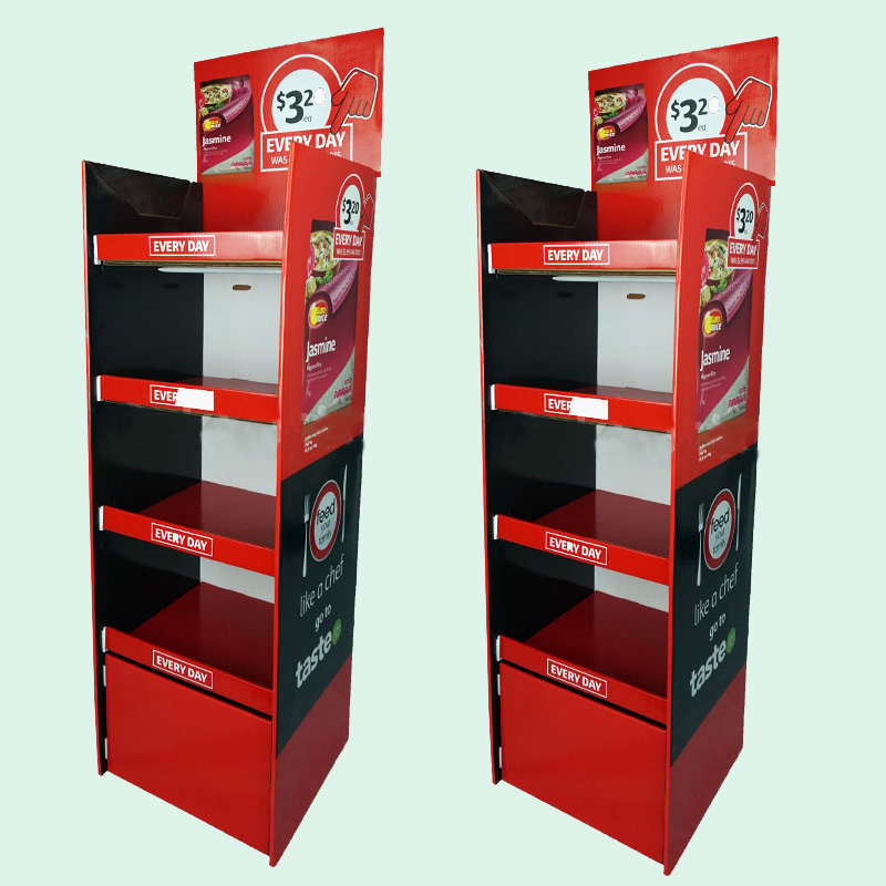 4 Tier Paper Display with Innovative Design