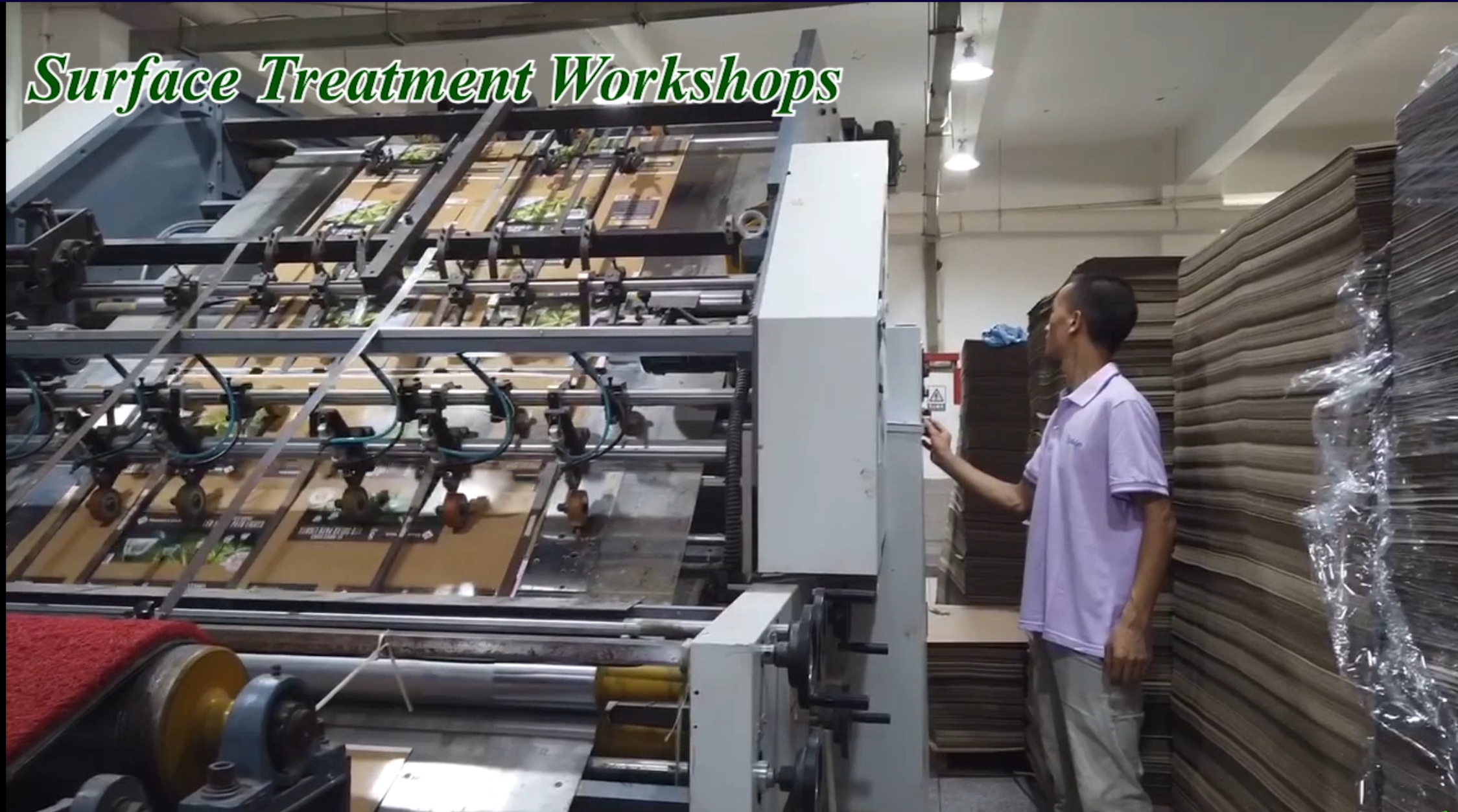 holidaypac surface treatment workshop for paper packaging and cardboard display