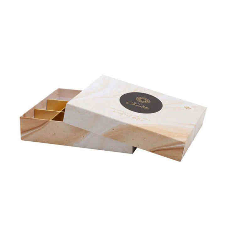 High Quality Supermarket Retail Gift Box Packaging Paper Top And Bottom Packaging Box Food Candy Chocolate Gift Packaging Box