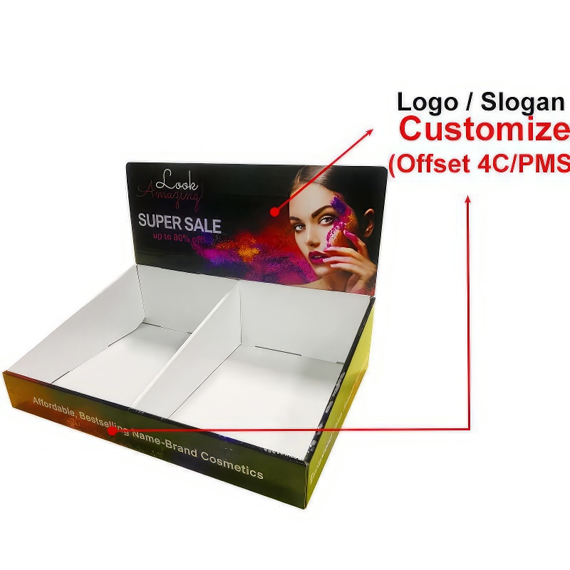 Cardboard Small Template Pop Up Display Boxes,Cardboard Carton Paper Retail Counter Top Display Box