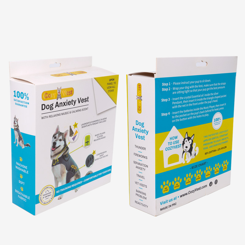 Custom Pet Clothes Packaging Boxes For Retail