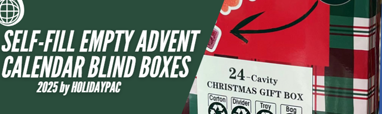 Discover the Magic of Self-Fill Empty Advent Calendar Blind Boxes for Christmas 2025