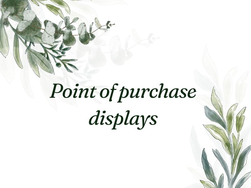 How Much Are Point Of Purchase Displays?