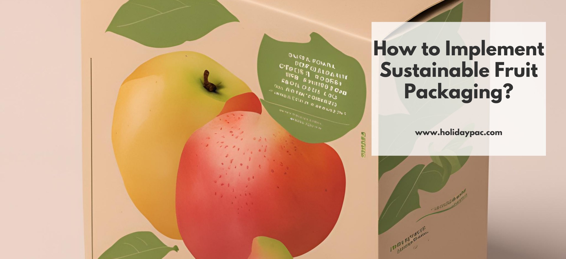 How to Implement Sustainable Fruit Packaging