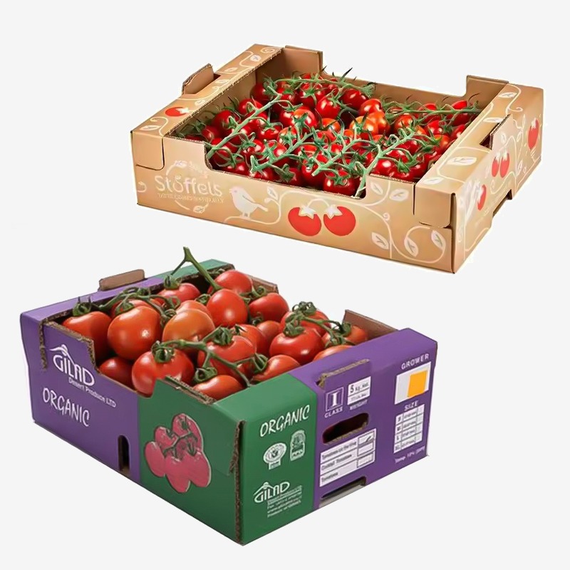 Tomato PDQ Boxes for Fruit