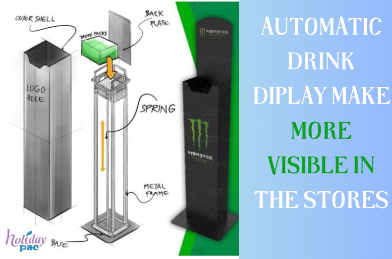 spring-loaded metal displays