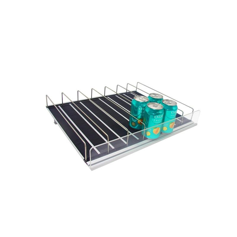 Gravity Feed Roller Shelf for Freezer Shelf