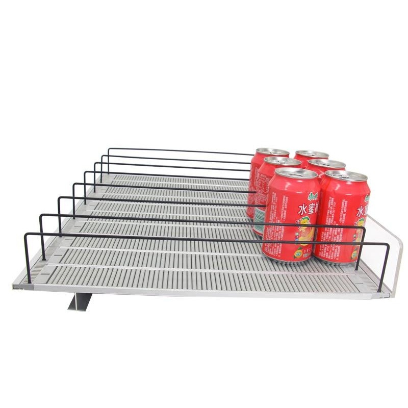 Adjustable Dividers Cooler Drink Roller Shelf Glide Display