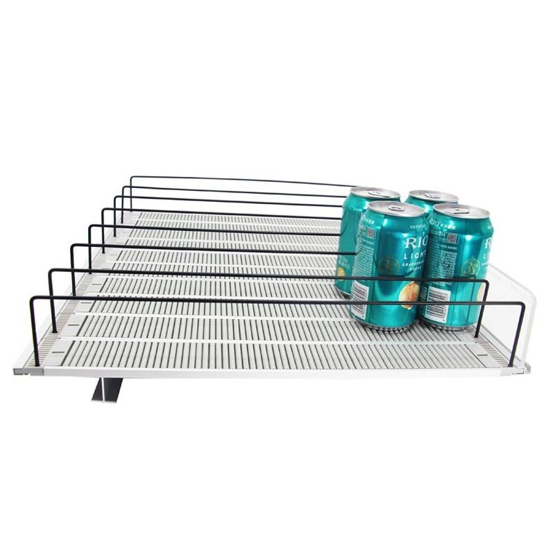 Auto-Feed Drink Shelf | Gravity Rolling Divider Shelf