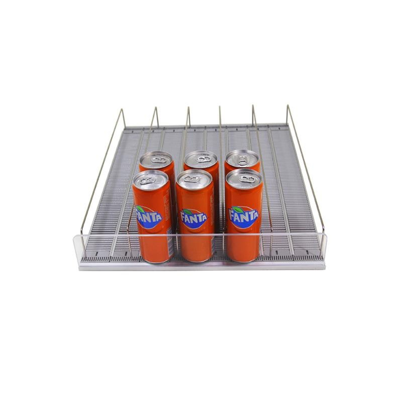 Plastic Supermarket Divider Promotion Shelf Glide