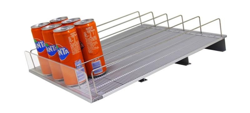 Plastic Supermarket Divider Promotion Shelf Glide