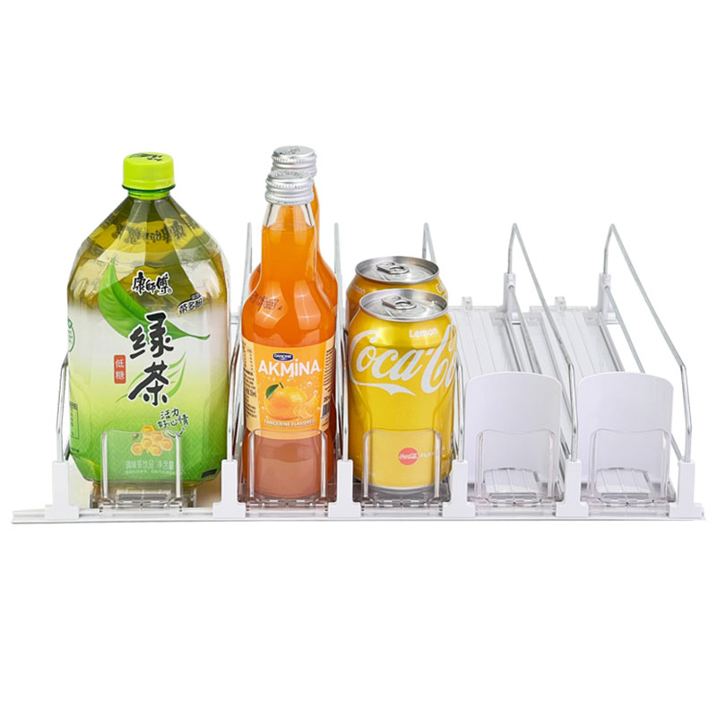 Spring Loaded Shelf Pusher for Beverage