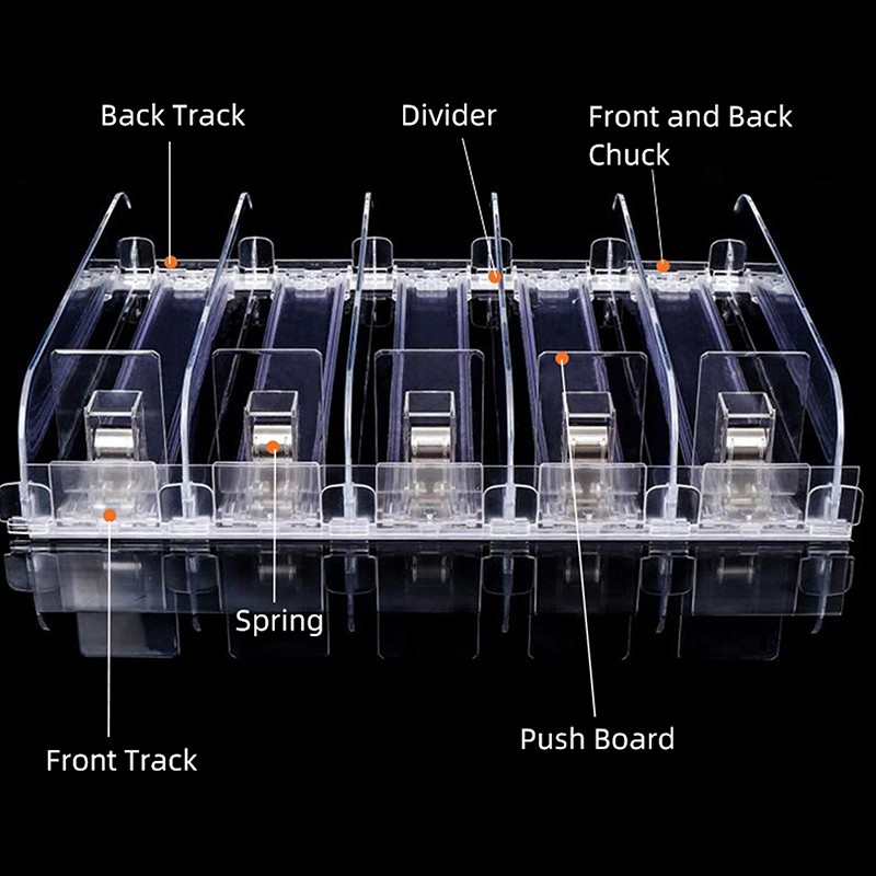 Cigarette Pack Pusher Tray