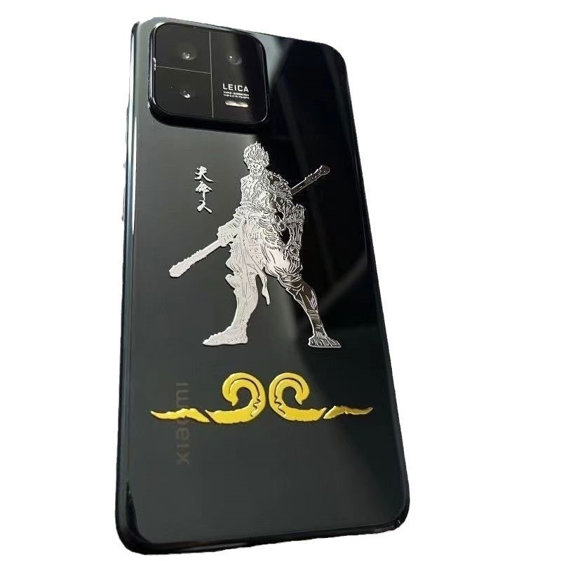 Custom Black Myth Wukong Surrounding Metal Stickers for Mobile Phone Computer Decoration