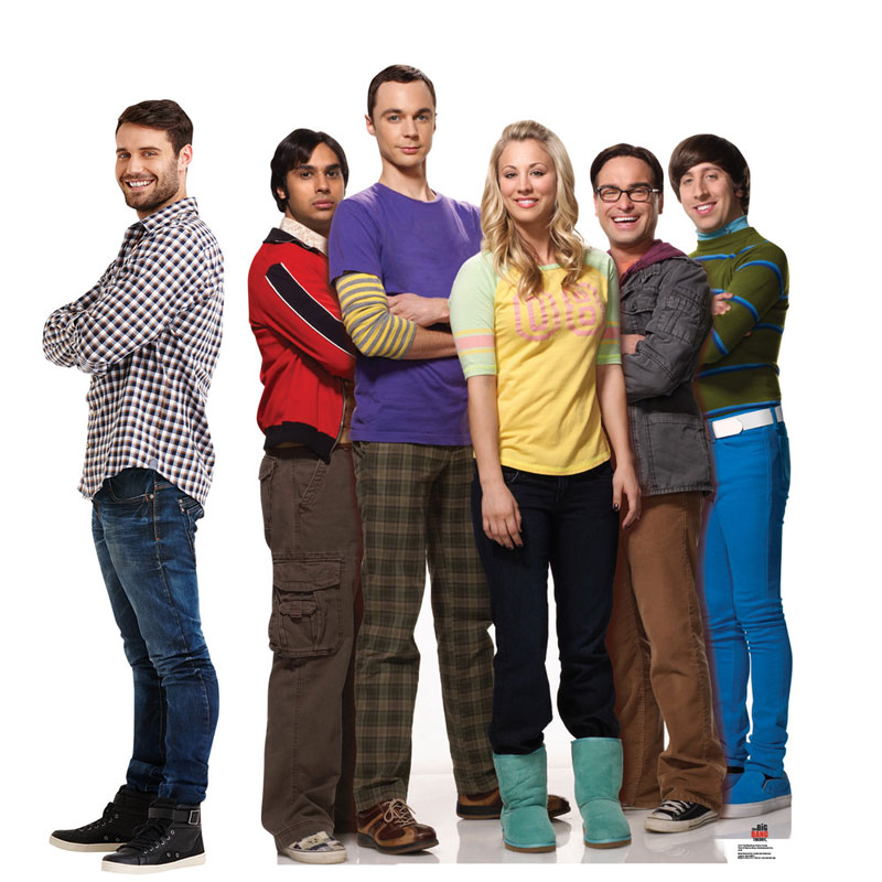 Custom Life-size Big Bang Theory Cardboard Cutout