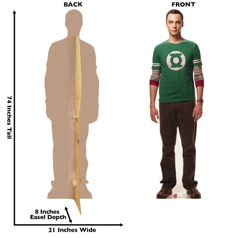 Custom Life-size Big Bang Theory Cardboard Cutout