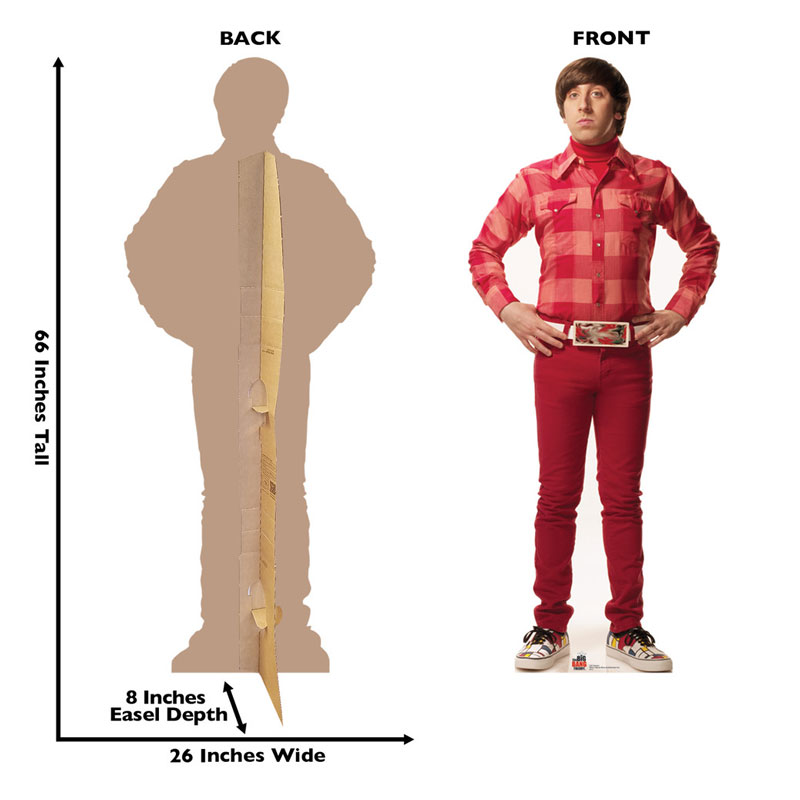 Custom Life-size Big Bang Theory Cardboard Cutout