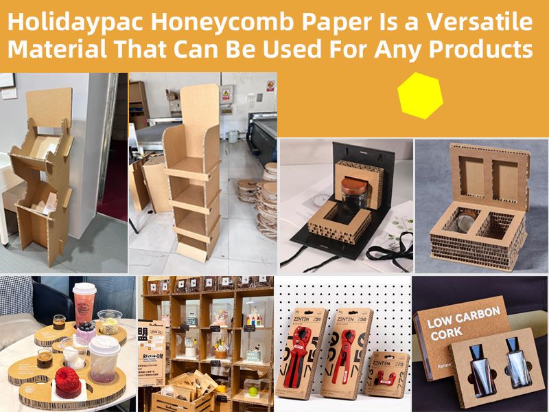 Holidaypac Honeycomb Paper Is a Versatile Material That Can Be Used For Any Products