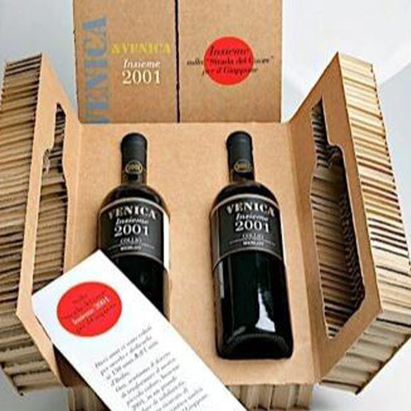 Customized Honeycomb Folding Packaging Box for Wine