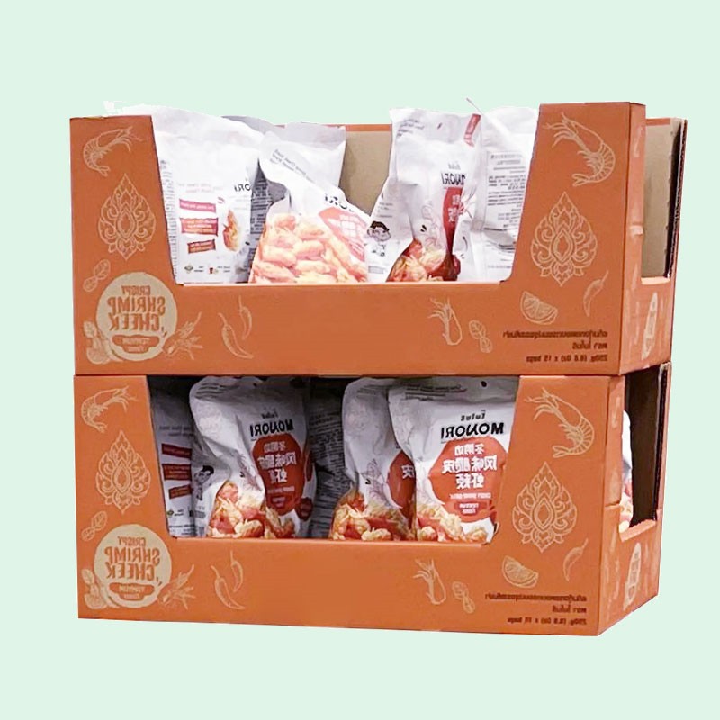 Custom Food PDQ Stackable Display Boxes