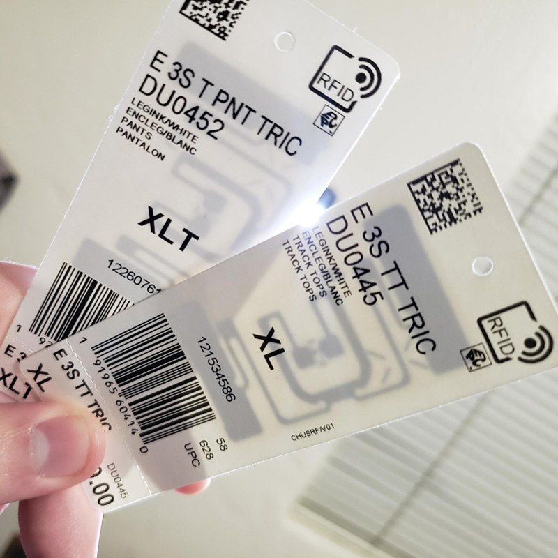 Clothing RFID Paper Hanging Tags