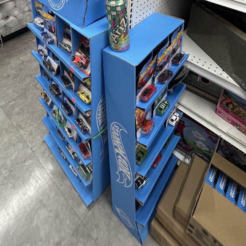 Custom Hot Wheels Cardboard Display