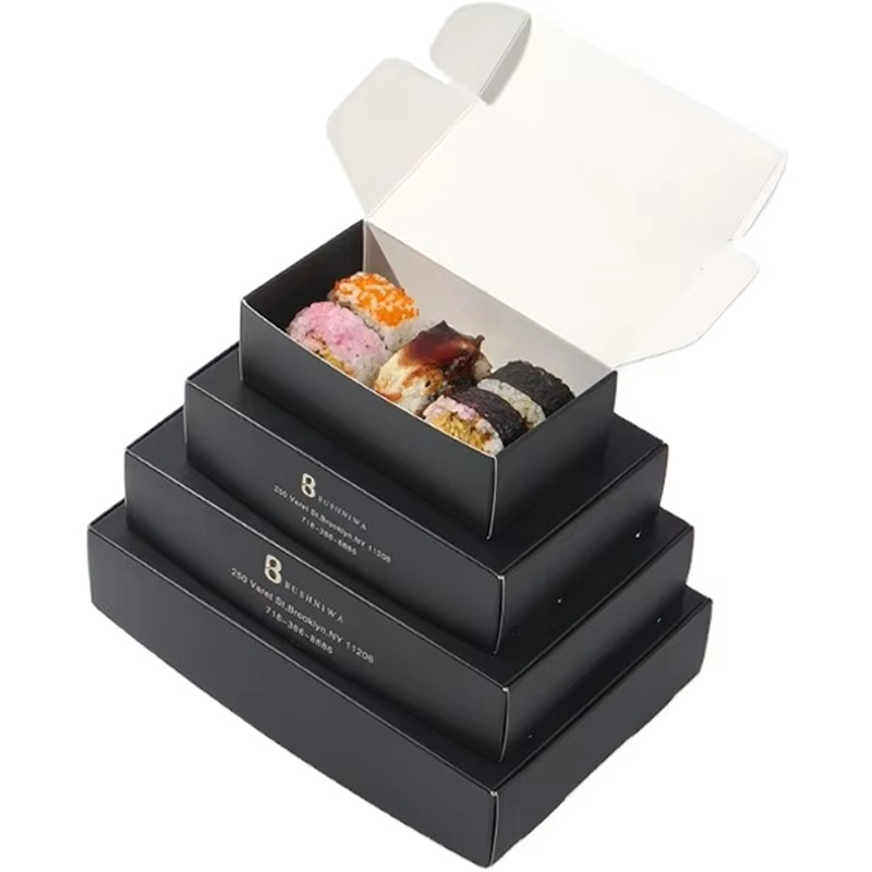 Disposable Custom Logo Sushi Takeaway Togo Box With Insert - Holidaypac