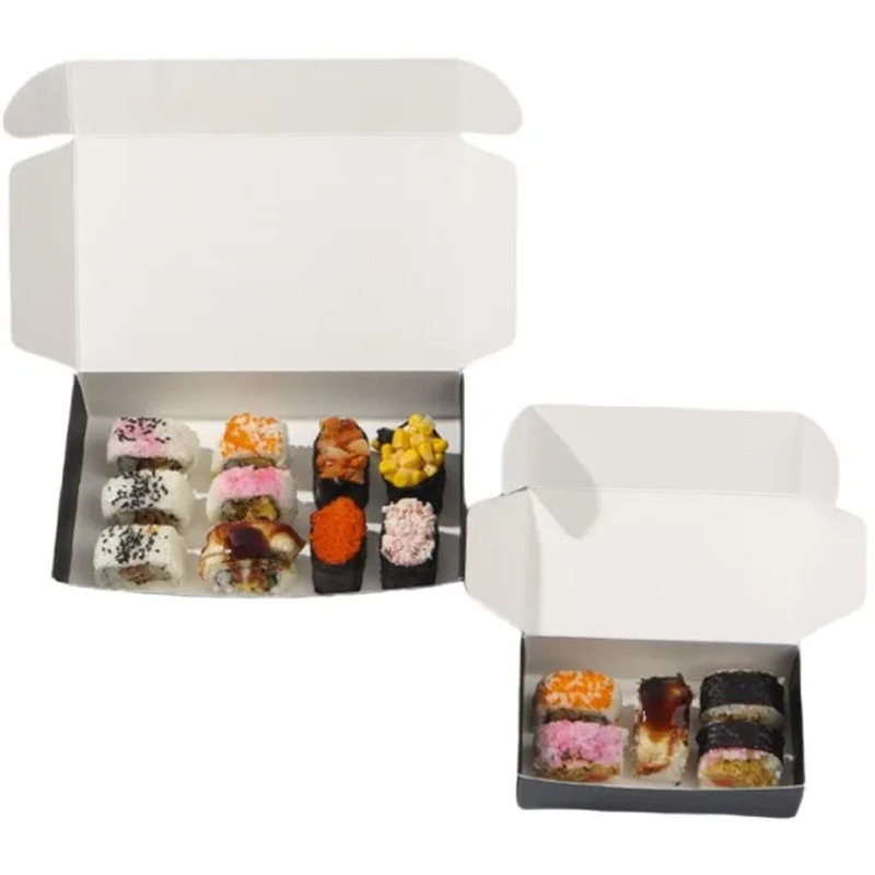 Disposable Custom Logo Sushi Takeaway Togo Box With Insert - Holidaypac