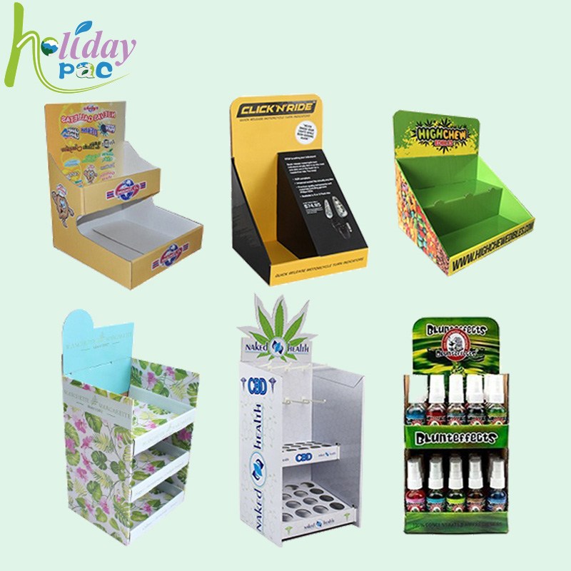 Custom CBD Display Counter Boxes - Holidaypac