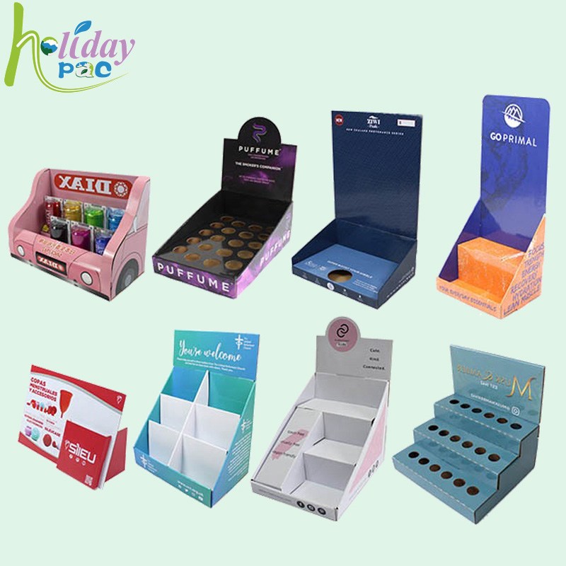 Custom CBD Display Counter Boxes - Holidaypac