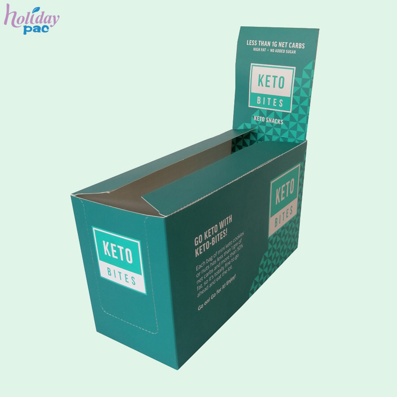 Shelf Ready Packaging with Lid-Header for Cosmetics -Holidaypac