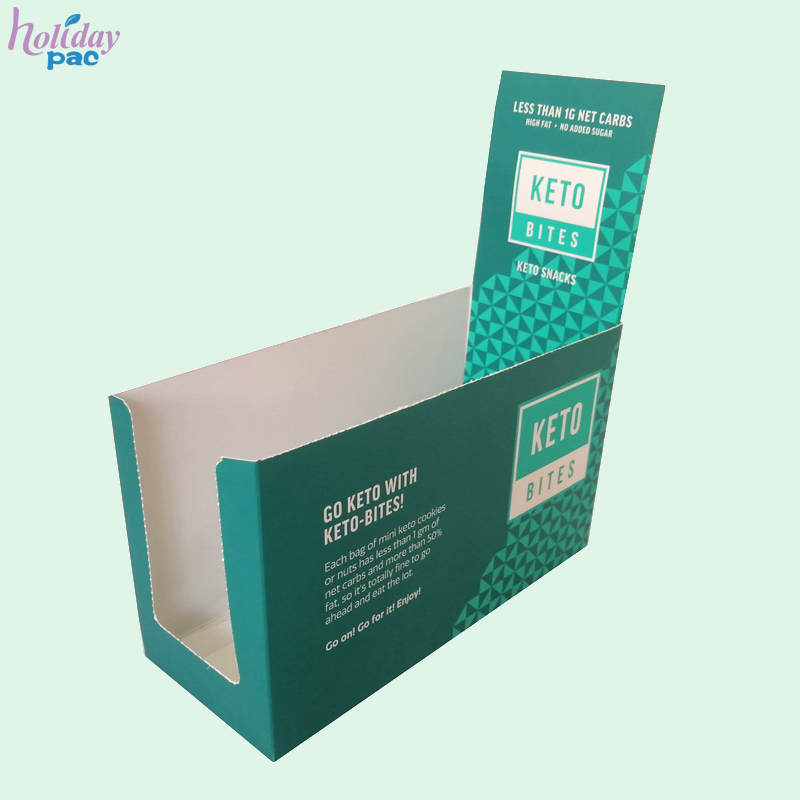 Shelf Ready Packaging with Lid-Header for Cosmetics -Holidaypac