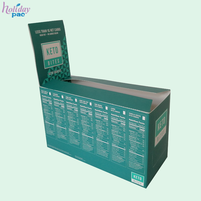 Shelf Ready Packaging with Lid-Header for Cosmetics -Holidaypac