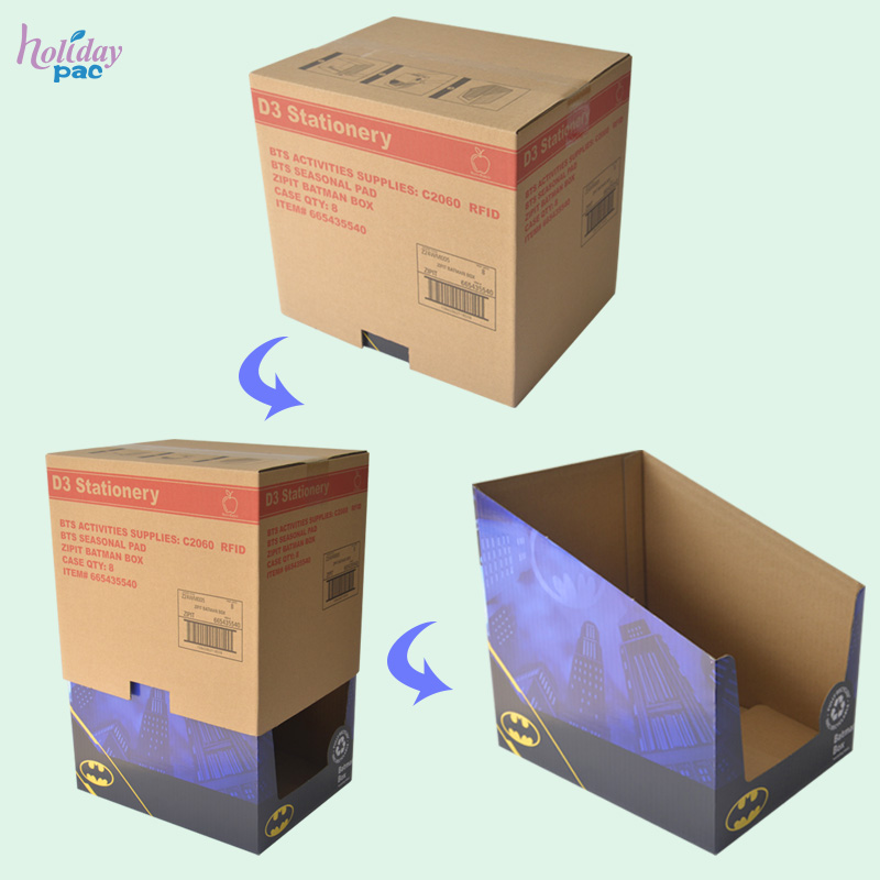 Shelf Ready Packaging with Lid | SRP - Holidaypac