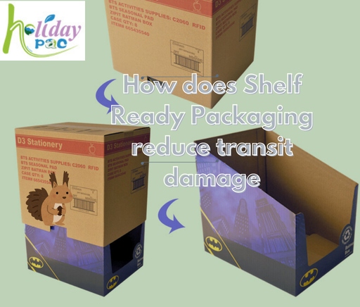 How does Holidaypac Shelf Ready Packaging enhance the customer shopping experience 