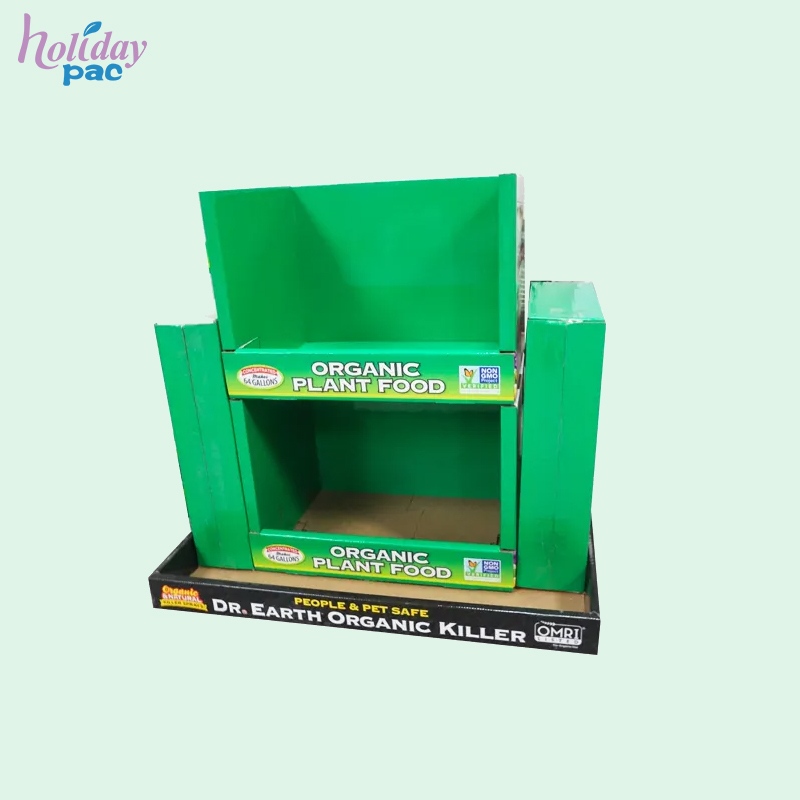 Custom Cardboard Shelf-Ready Packaging PDQ for Farm Food Boxes - Holidaypac