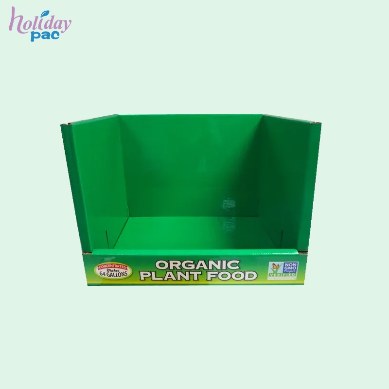 Custom Cardboard Shelf-Ready Packaging PDQ for Farm Food Boxes - Holidaypac