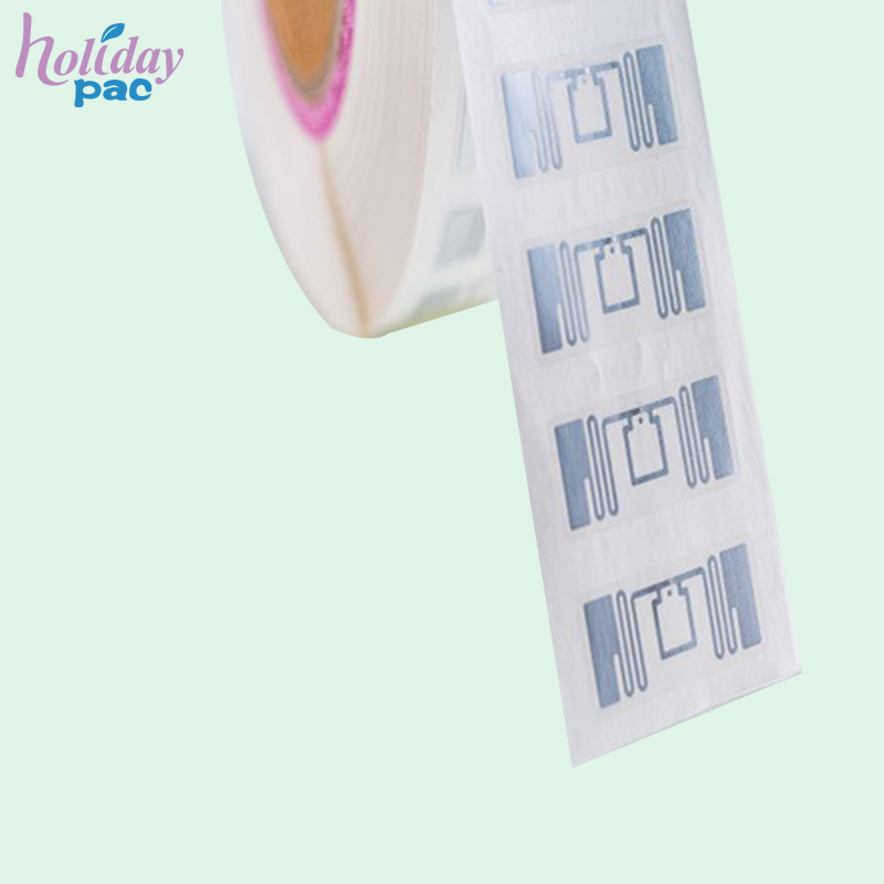 Custom Printable Paper UHF Rfid Tags Passive 45*18mm UHF RFID Wet Inlay - Holidaypac