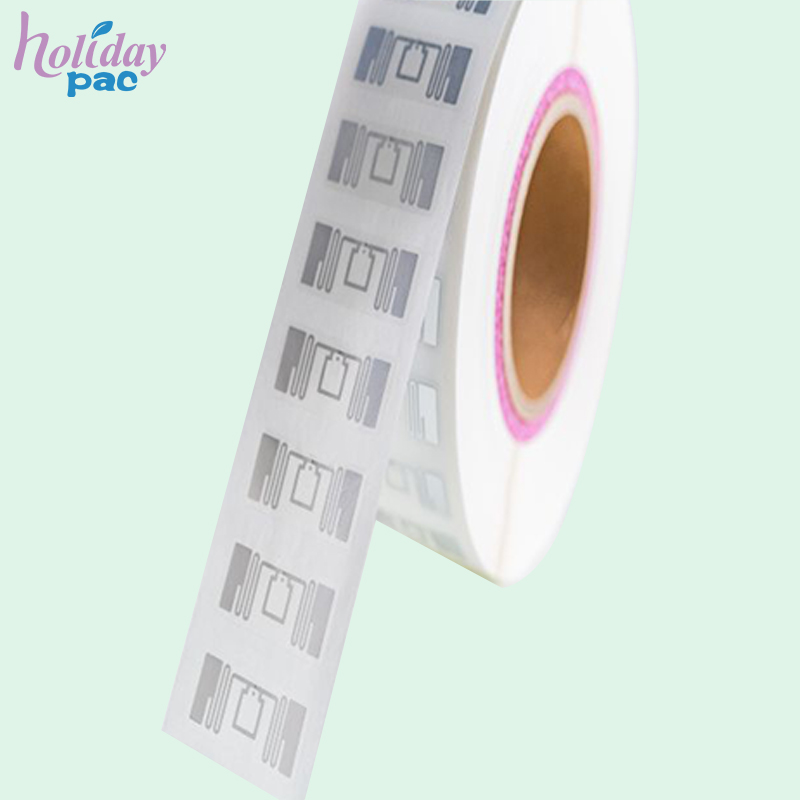 Custom Printable Paper UHF Rfid Tags Passive 45*18mm UHF RFID Wet Inlay - Holidaypac