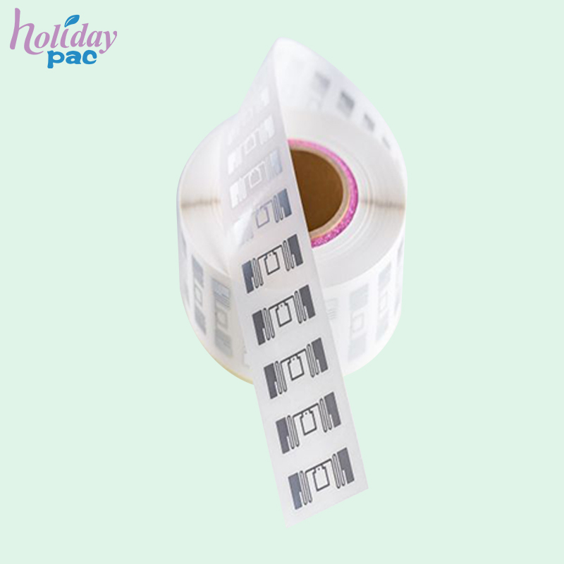 Custom Printable Paper UHF Rfid Tags Passive 45*18mm UHF RFID Wet Inlay - Holidaypac