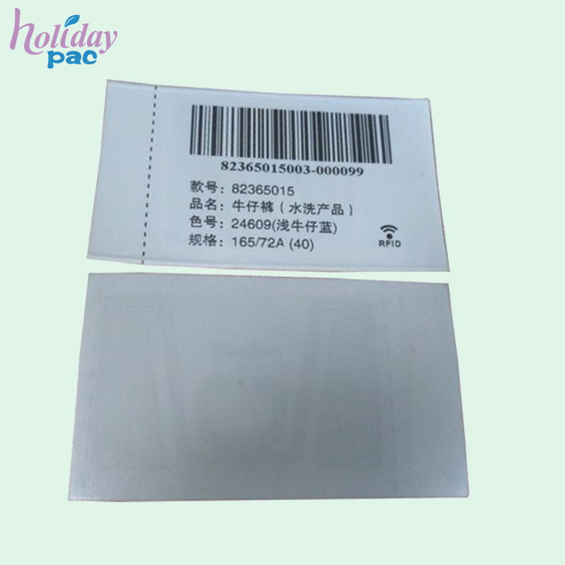 Custom Clothing Security Printing Labels Rfid Clothes Hanging Paper Tag -Holidaypac