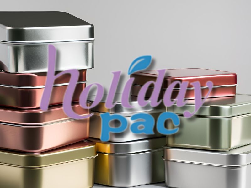 Discover Custom metal tin boxes with HolidayPac